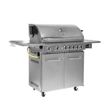 Parrilla A Gas Licuado Fdv Smart 7 Quemadores-2