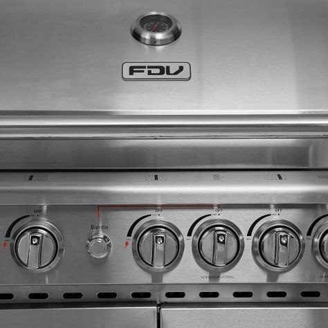 Parrilla A Gas Licuado Fdv Smart 7 Quemadores-3