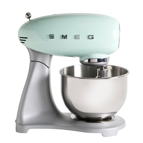 Batidora Smeg Stand Mixer Verde Agua modelo SMF02PGEU-2
