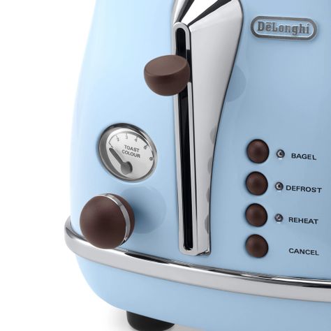 Tostador De Longhi Icona Vintage Azul CTOV2103.AZ-2