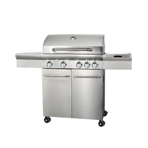 Parrilla A Gas Licuado Fdv Elite 5 Quemadores-0