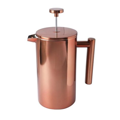 Cafetera Prensa Francesa Simple Cook Bolonia cobre-3