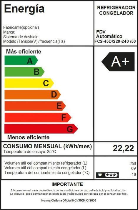 Refrigerador No Frost Fdv Elegance 330 Lt-3