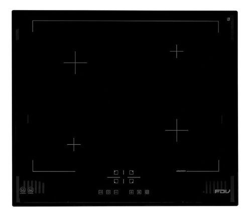 Encimera Fdv Deluxe Inducción 4 Focos Black-0