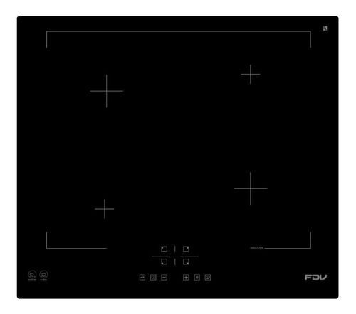 Encimera Fdv Deluxe Inducción 4 Focos Black-1