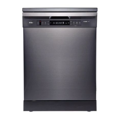 Lavavajillas Free Standing Fdv Prestige 14 Cubiertos Negro-0