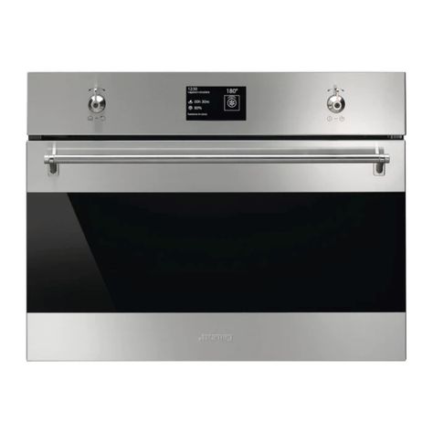 Horno Smeg Classica Vapor 45 modelo SF4390VCX1-0