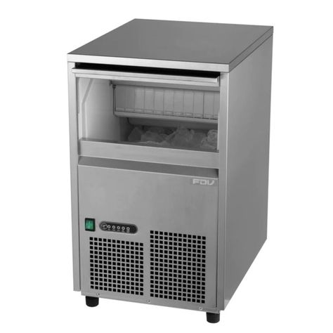 Maquina De Hielo Fdv Zbp22- 22 Kilos-0
