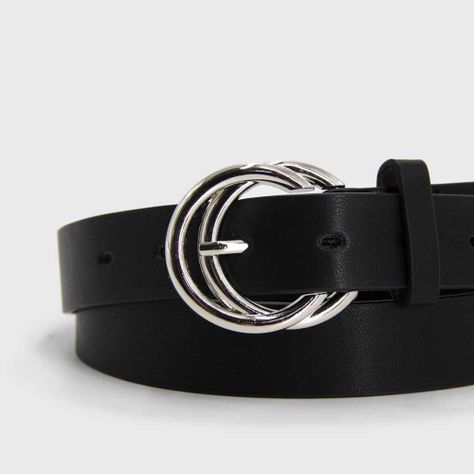 Cinturón CC Hebilla plateada by AnónimaStore Design-1