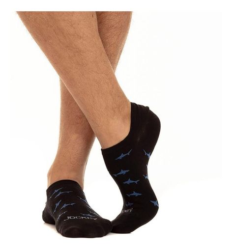 Calcetin Invisible Talla Única negro-1