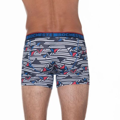 Boxer Ajustado de Algodón con Estampado-2