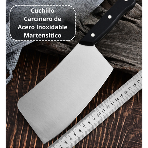 Set Cocina Cuchillos 7 Piezas Acero Inoxidable Martensítico-2