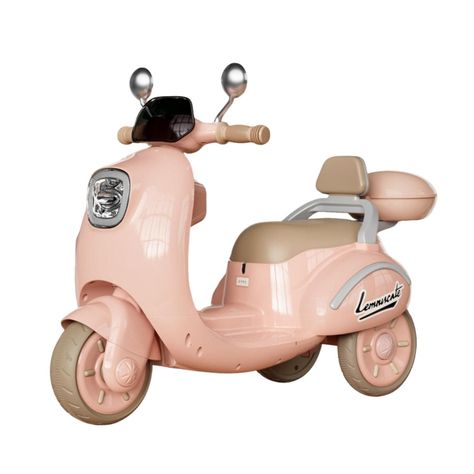 Moto Scooter Eléctrica de 3 Ruedas Bebés Niños-0