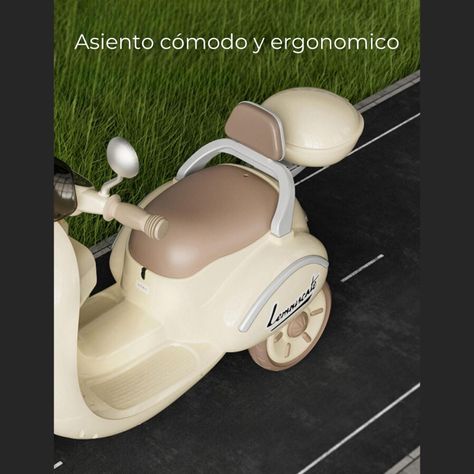 Moto Scooter Eléctrica de 3 Ruedas Bebés Niños-5