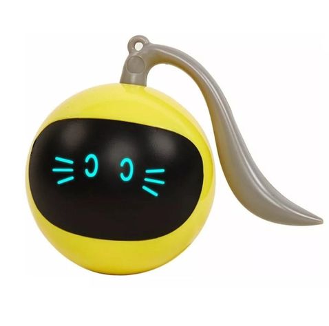 Juguete Gato Interactivo Pelota Inteligente Recargable Usb-0