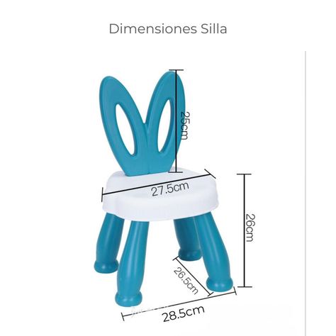 Set Mesa y Silla Bebé Niños Bloques de Juego 56pcs. Colores-1