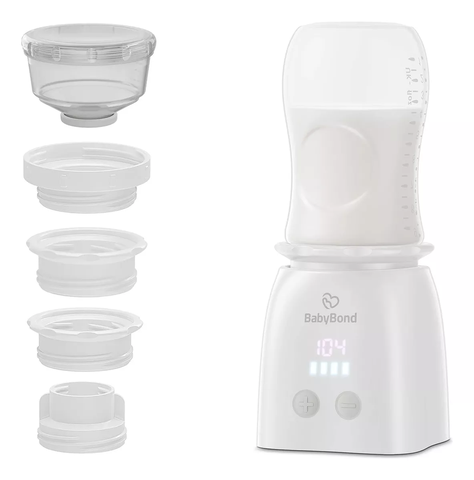 Calentador De Leche Inalámbrico Con Adaptador Babybond-0