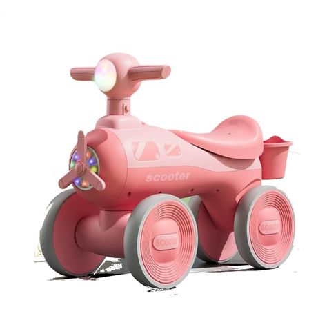 Triciclo Correpasillos con Hélice Bebés Niños Música Luces-0