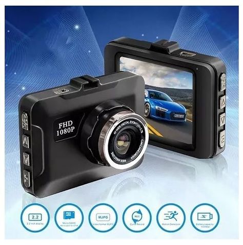 Cámara Vehiculo Vídeo Auto 1080 Cámara Frontal-1