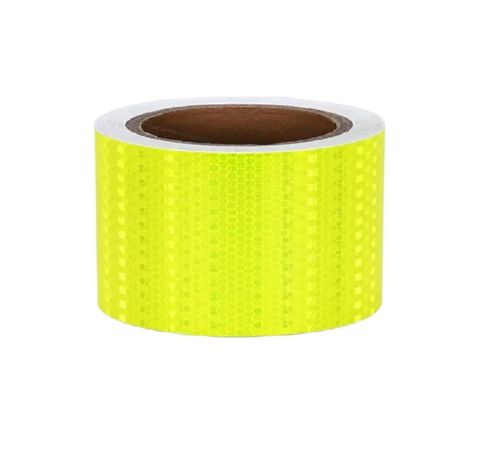 Cinta Reflectante / Fluorescente Adhesiva 5cm X 5 Metros-0