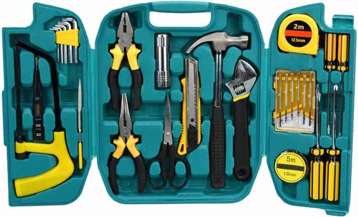 Set De Herramientas De Reparación Multiusos De 27 Piezas-0