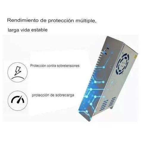 Fuente De Poder Conmutada Led Regulada 12 V 600 W 50 A-3