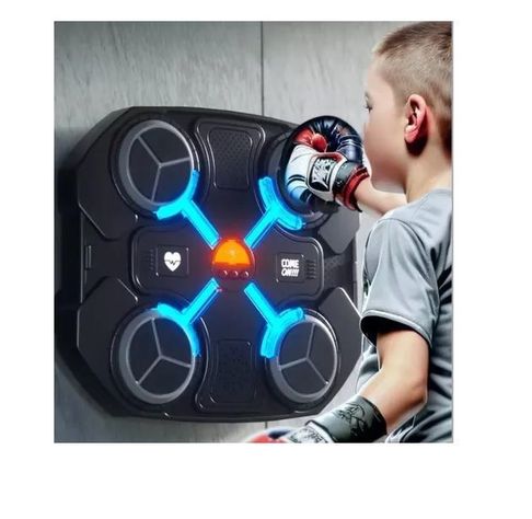 Maquina De Boxeo Musical Bluetooth Kit Boxeo Niños 8/12 Años-0