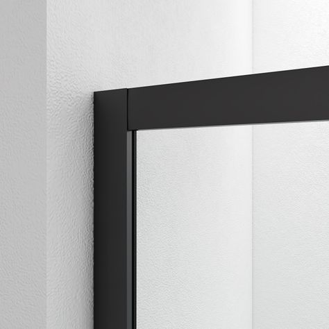 Cabina ducha Elegance Medium 80x80x200cm cuadrada negra.-6