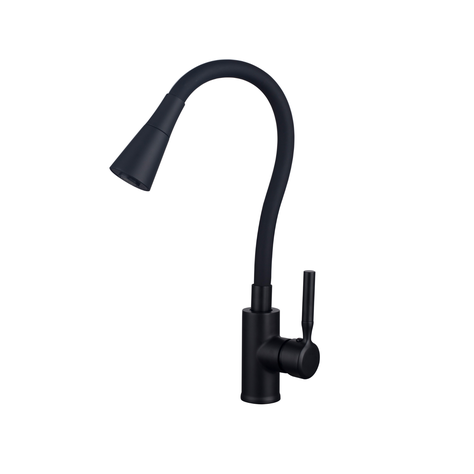 Monomando de Cocina Flexible Talacasto Negra-1