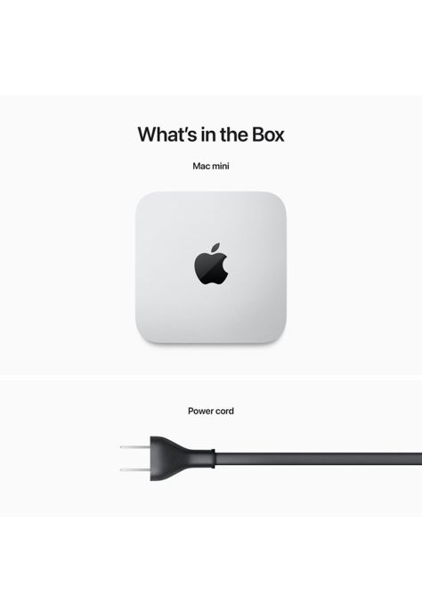 Mac Mini Apple M2 8/10 Core GPU 16GB RAM 512GB SSD Silver-1