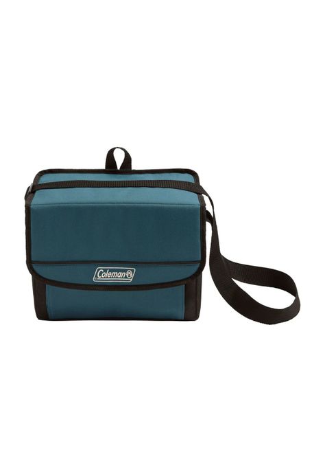 Soft Cooler Coleman 18 Latas Plegable Azul Slate-1
