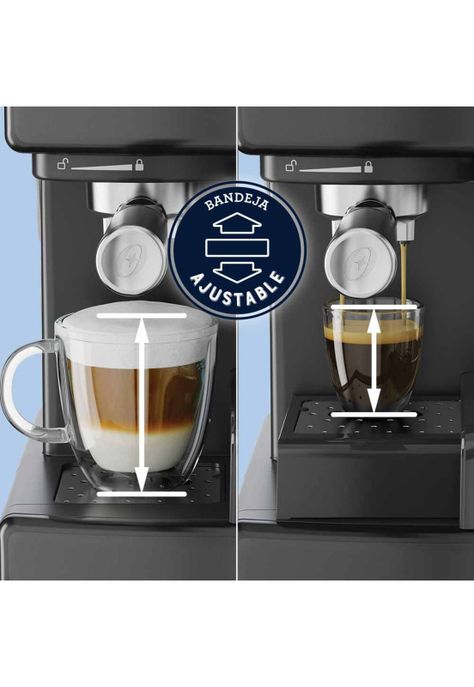 Oster Cafetera PrimaLatte Automática Espresso Negro Metálico BVSTEM6603B-5
