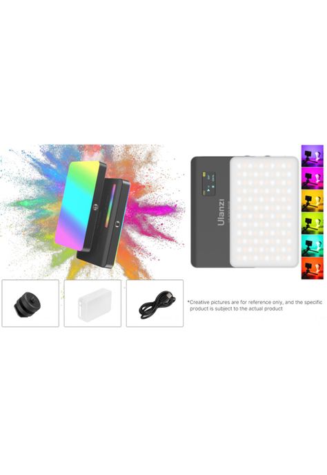 Ulanzi VL120 RGB  Lámpara de Leds Con 20 Efectos Lumínicos-6