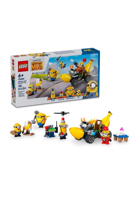 LEGO Minions y Coche Banana - 75580-0