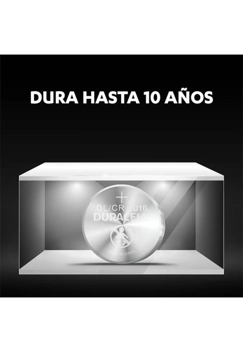 Pila Botón Duracell CR2016-3