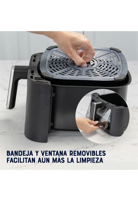 Oster Freidora de Aire Digital Recubrimiento DiamondForce 6L-8