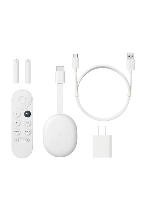 Reproductor de Streaming Google Chromecast 4 Android TV HD-3