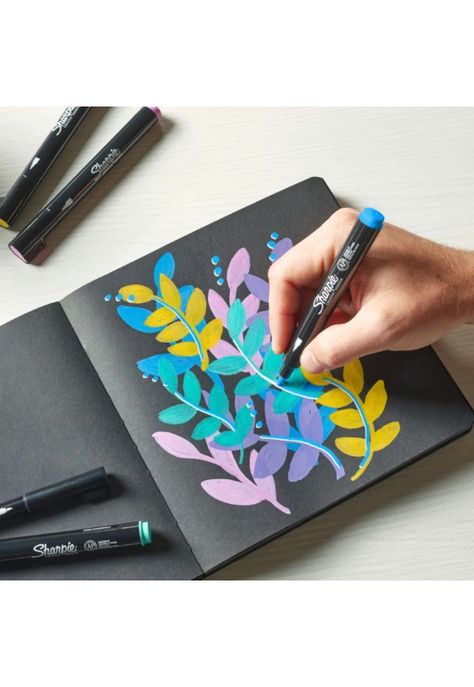 Sharpie Marcadores Acrílico Punta Bala 12 Colores Surtidos-8
