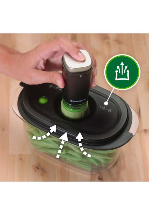 Pack 3 Contenedores FoodSaver con Marinador-5