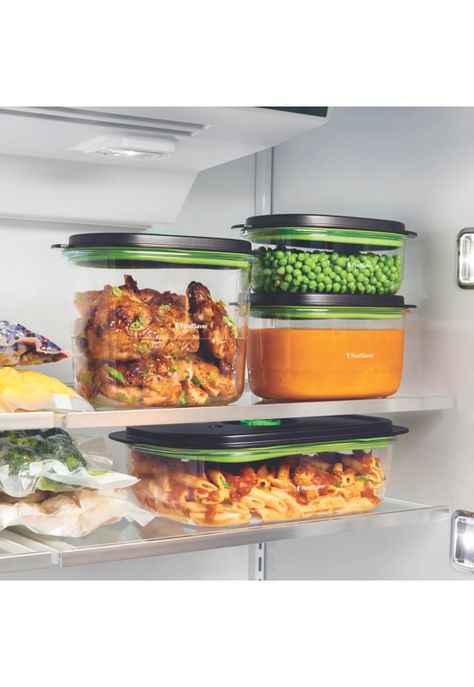 Pack 3 Contenedores FoodSaver con Marinador-7