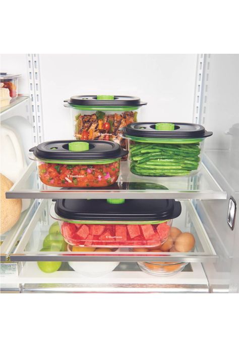 Pack 3 Contenedores FoodSaver con Marinador-8