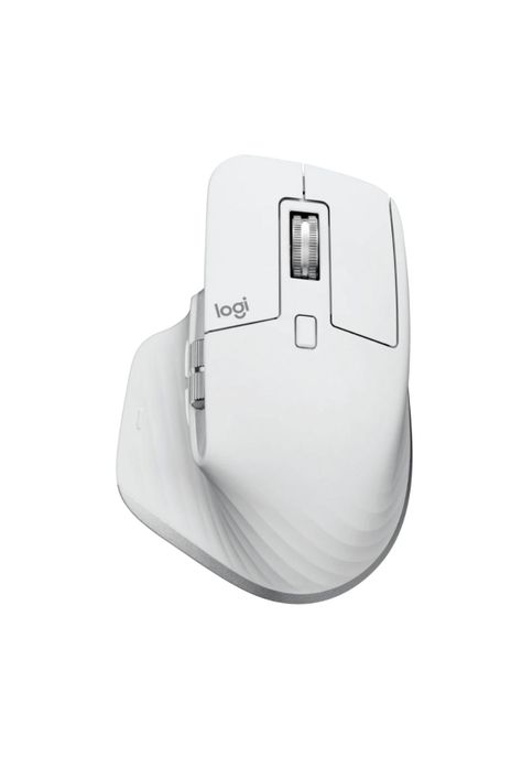 Mouse Inalámbrico Logitech MX MASTER 3S Sensor Óptico 8K - Gris Claro-0