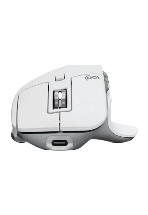 Mouse Inalámbrico Logitech MX MASTER 3S Sensor Óptico 8K - Gris Claro-3