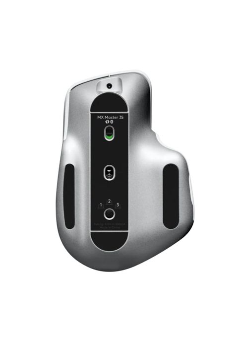 Mouse Inalámbrico Logitech MX MASTER 3S Sensor Óptico 8K - Gris Claro-5