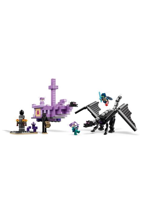 LEGO Minecraft El Dragón Ender y el Barco del End - 21264-3