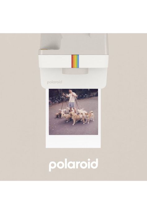 Polaroid Now Instant Film Camera 2da Generación (Blanco vintage)-6