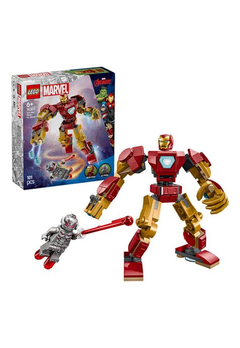 LEGO Marvel Armadura Robótica de Iron Man vs. Ultrón - 76307-0