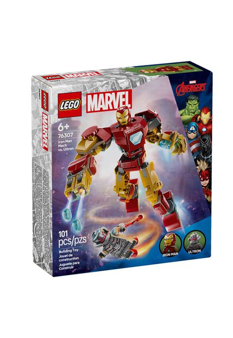LEGO Marvel Armadura Robótica de Iron Man vs. Ultrón - 76307-9