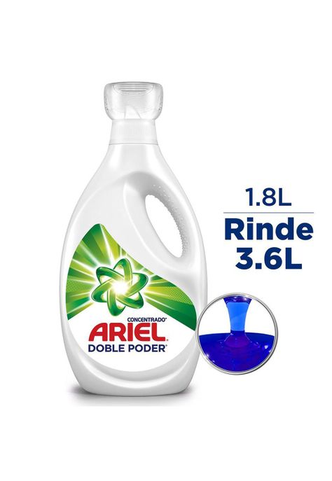 Ariel Detergente Líquido Concentrado 1.8 Lt-0