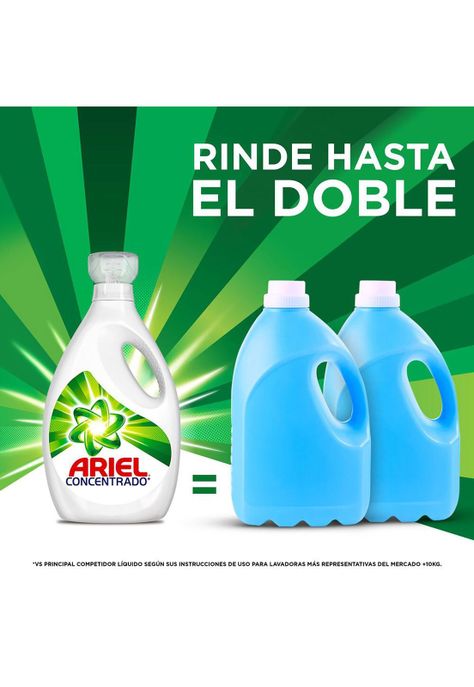 Ariel Detergente Líquido Concentrado 1.8 Lt-2